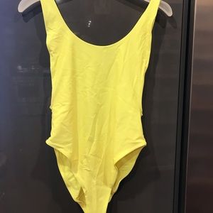 Yellow one piece